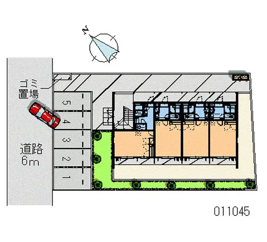 ★手数料０円★東金市田間　月極駐車場（LP）